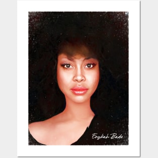 Erykah Badu Oil Painting Style Posters and Art